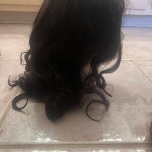 Luxurious Black Curly Hair Wig